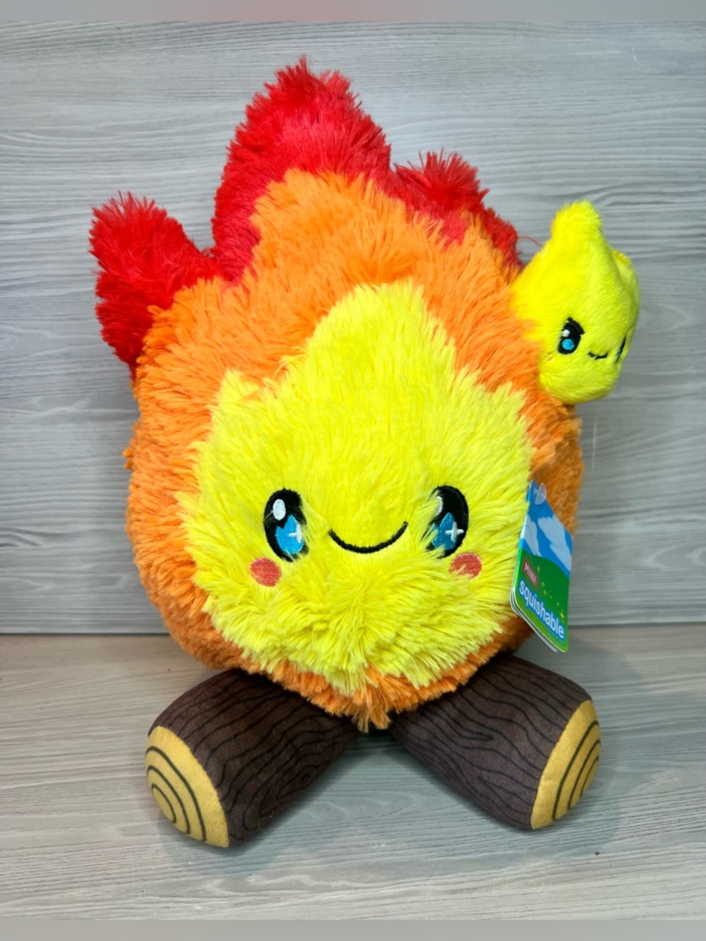 Mini Squishable Campfire Plush 12" Project Open Squish NWT